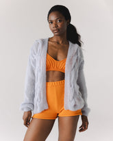 Twisted Erik: Dew Silk Mohair Cardigan